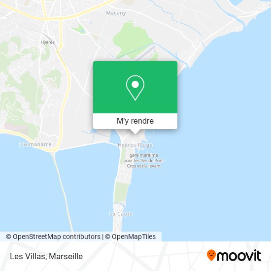 Les Villas plan