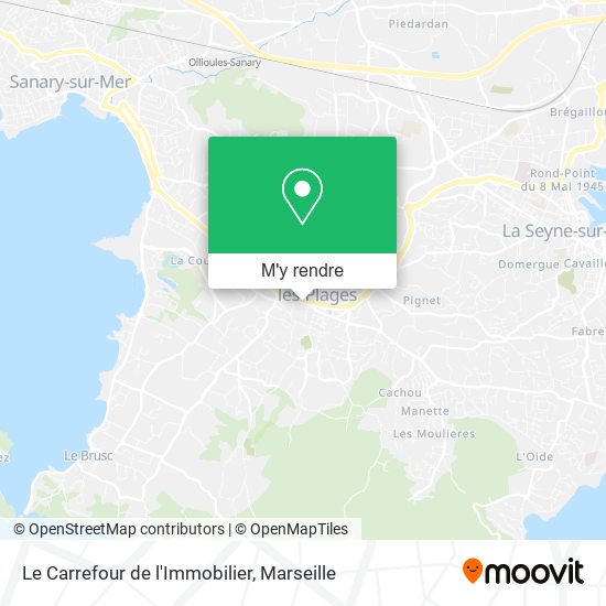 Le Carrefour de l'Immobilier plan
