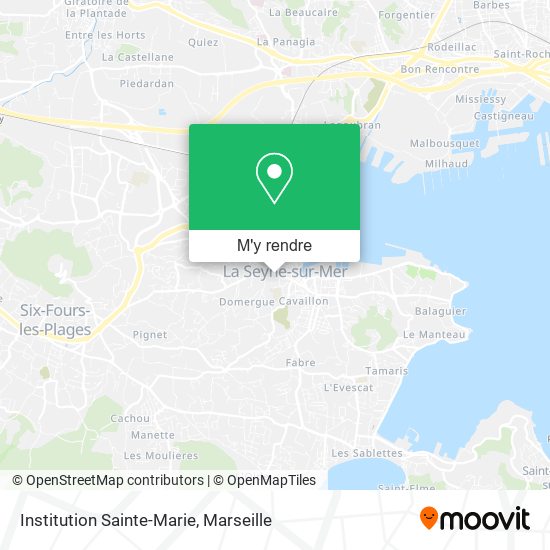Institution Sainte-Marie plan