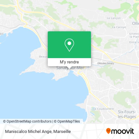Maniscalco Michel Ange plan