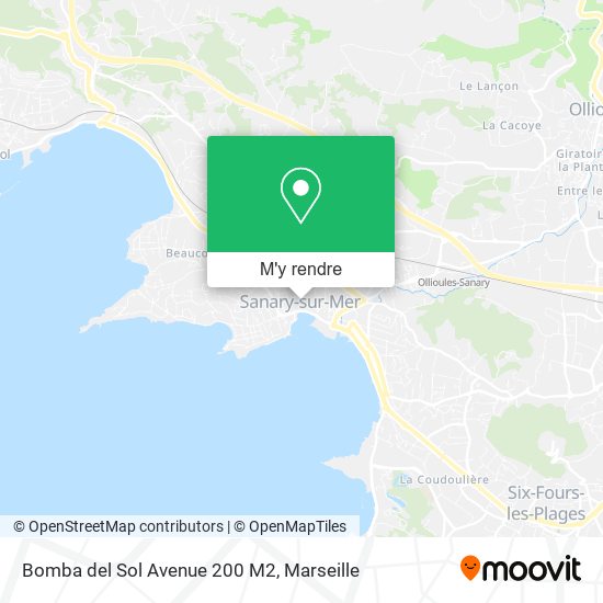 Bomba del Sol Avenue 200 M2 plan