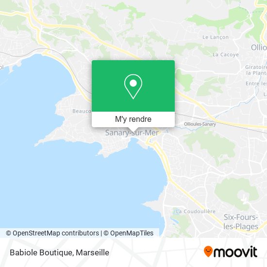 Babiole Boutique plan