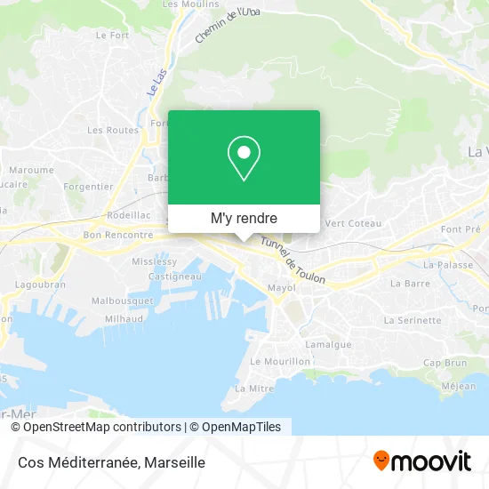Cos Méditerranée plan