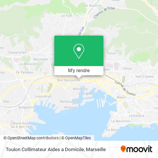 Toulon Collimateur Aides a Domicile plan