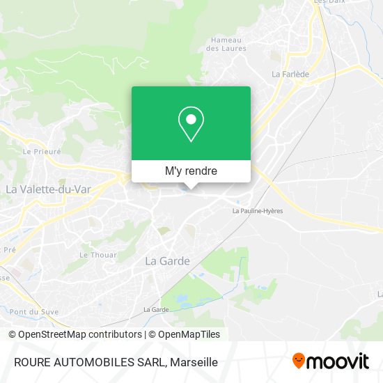 ROURE AUTOMOBILES SARL plan