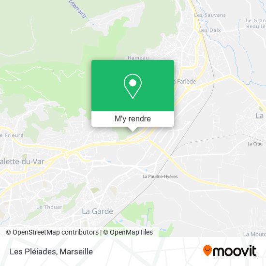Les Pléiades plan
