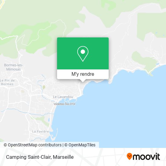 Camping Saint-Clair plan