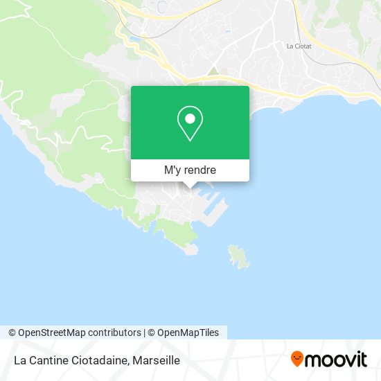 La Cantine Ciotadaine plan