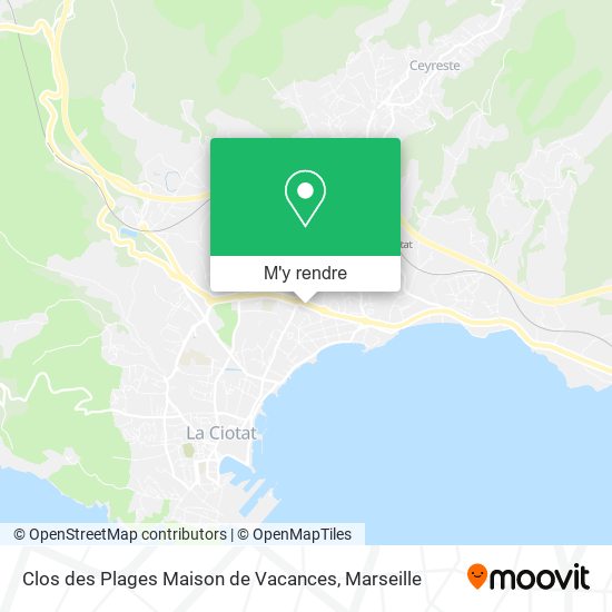 Clos des Plages Maison de Vacances plan