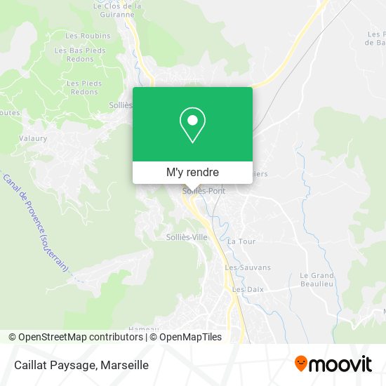 Caillat Paysage plan