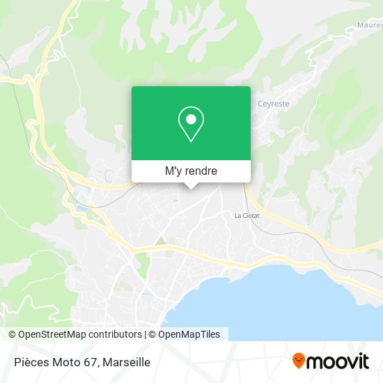 Pièces Moto 67 plan