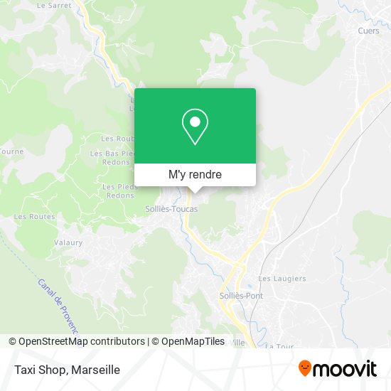 Taxi Shop plan