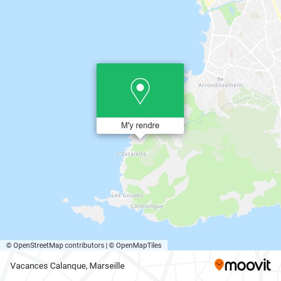 Vacances Calanque plan