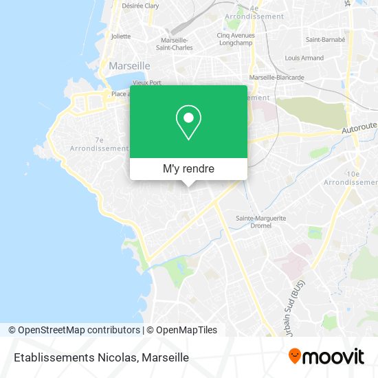 Etablissements Nicolas plan