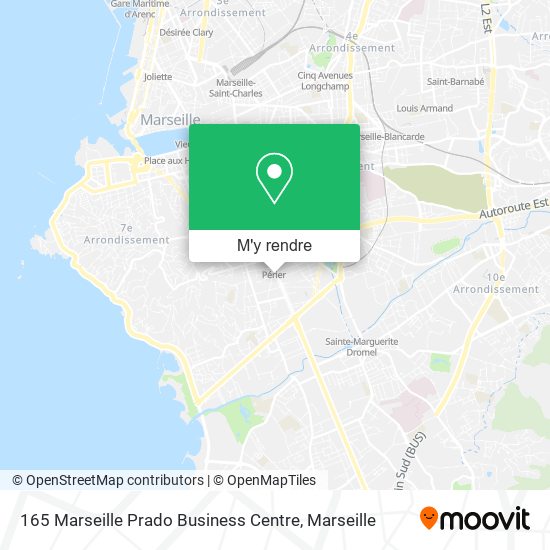 165 Marseille Prado Business Centre plan