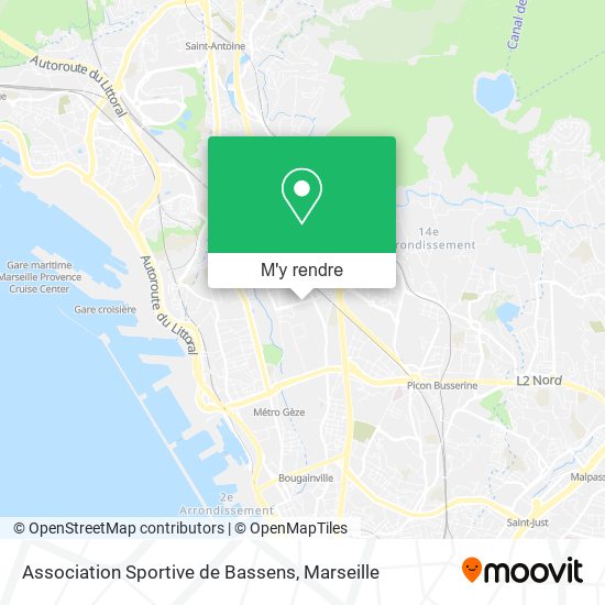 Association Sportive de Bassens plan