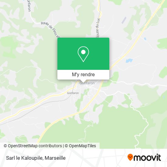 Sarl le Kaloupile plan