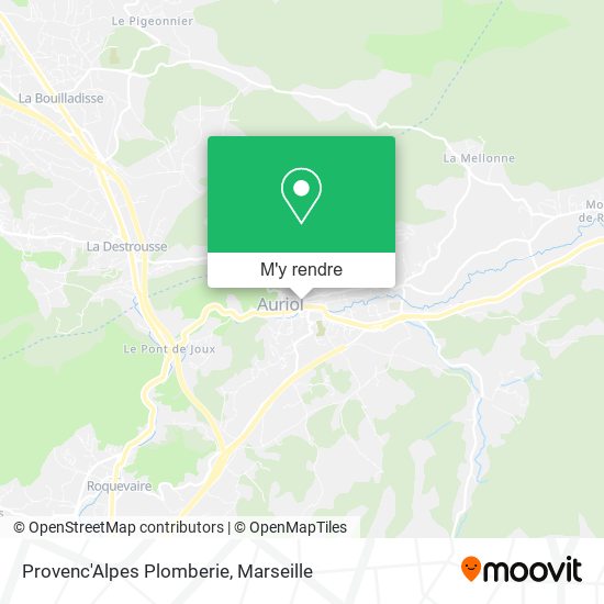 Provenc'Alpes Plomberie plan