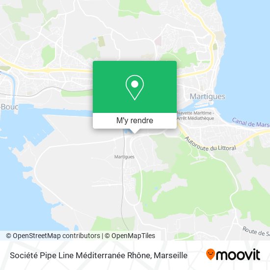 Société Pipe Line Méditerranée Rhône plan
