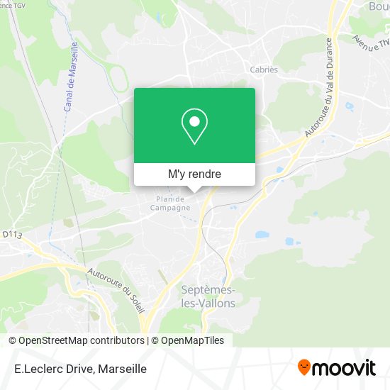 E.Leclerc Drive plan