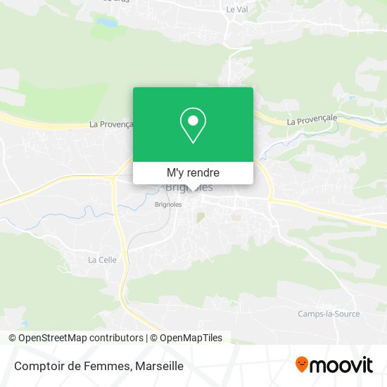 Comptoir de Femmes plan
