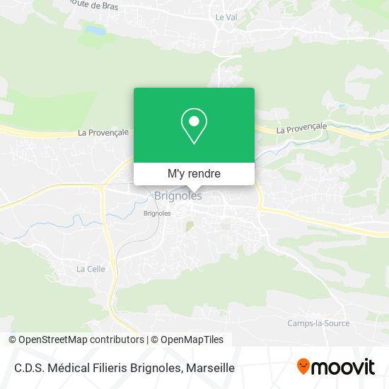 C.D.S. Médical Filieris Brignoles plan
