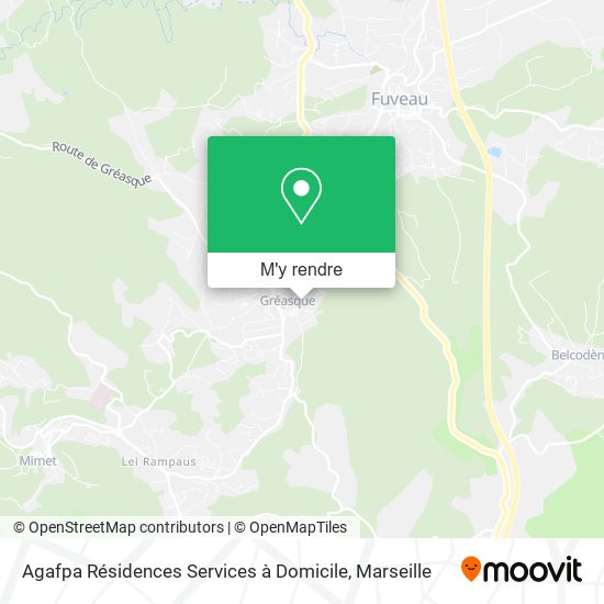 Agafpa Résidences Services à Domicile plan