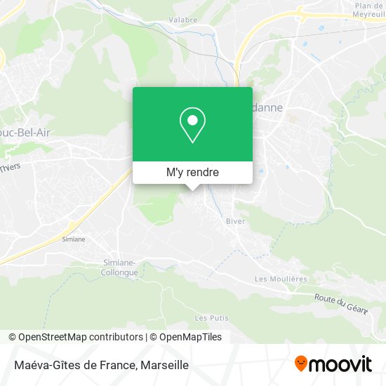 Maéva-Gîtes de France plan