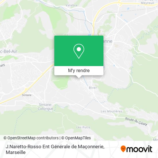 J.Naretto-Rosso Ent Générale de Maçonnerie plan