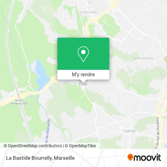 La Bastide Bourrelly plan