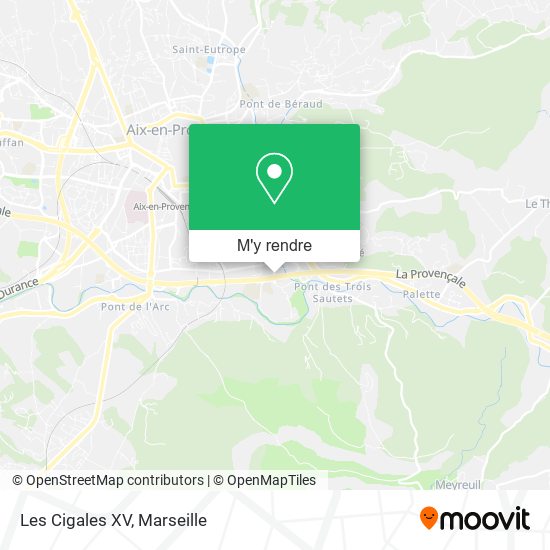 Les Cigales XV plan