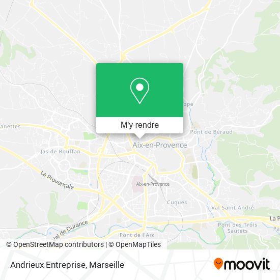 Andrieux Entreprise plan