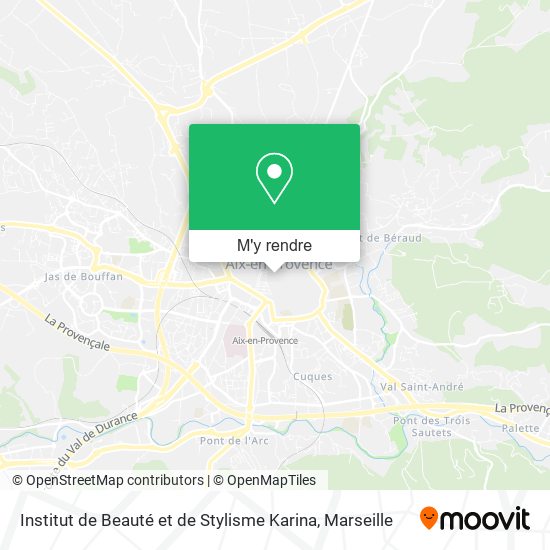 Institut de Beauté et de Stylisme Karina plan