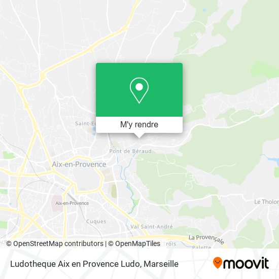 Ludotheque Aix en Provence Ludo plan