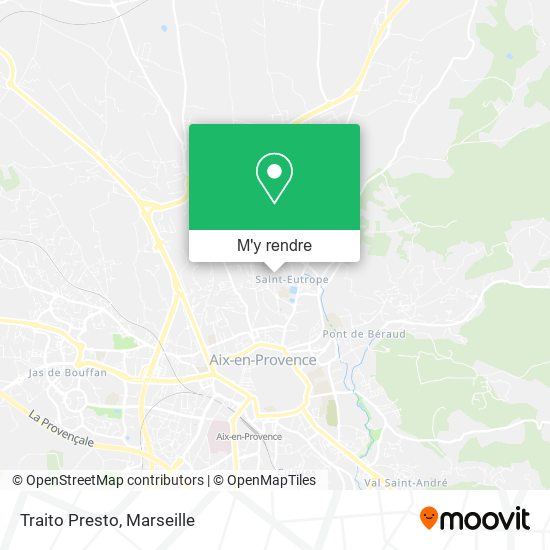Traito Presto plan