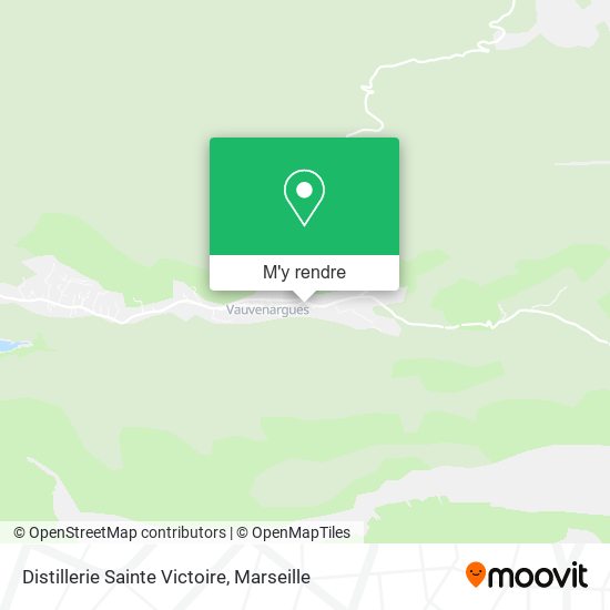 Distillerie Sainte Victoire plan