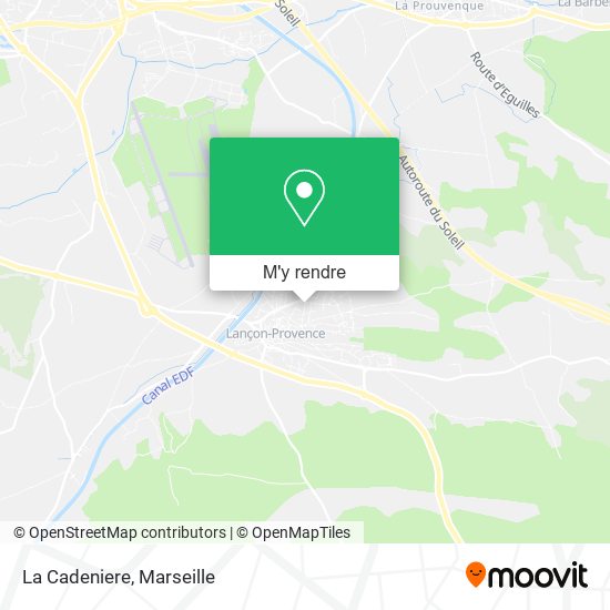 La Cadeniere plan