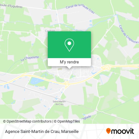 Agence Saint-Martin de Crau plan