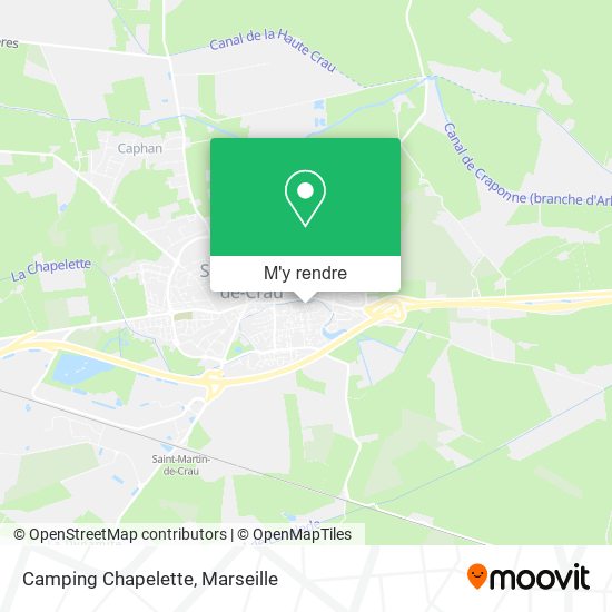 Camping Chapelette plan