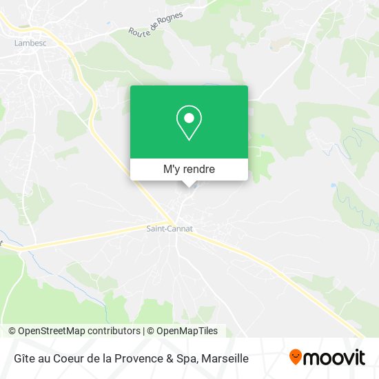 Gîte au Coeur de la Provence & Spa plan