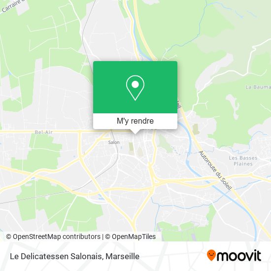 Le Delicatessen Salonais plan