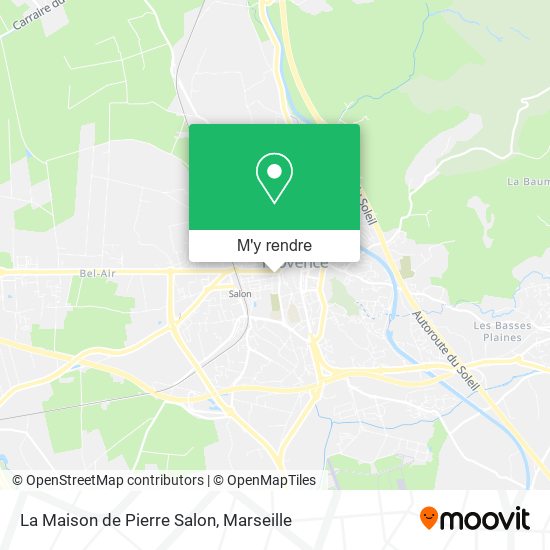 La Maison de Pierre Salon plan
