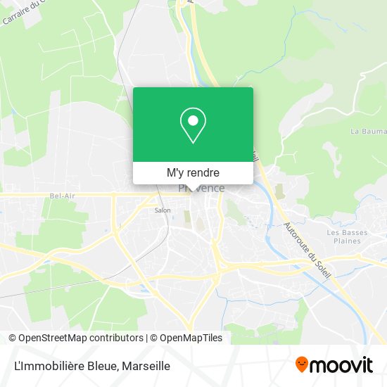 L'Immobilière Bleue plan