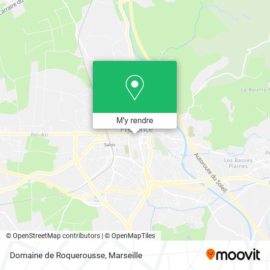 Domaine de Roquerousse plan