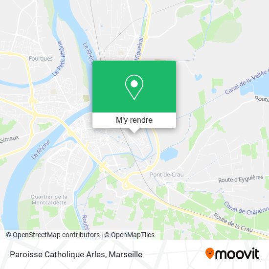 Paroisse Catholique Arles plan