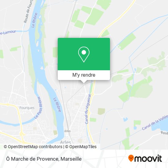 Ô Marche de Provence plan