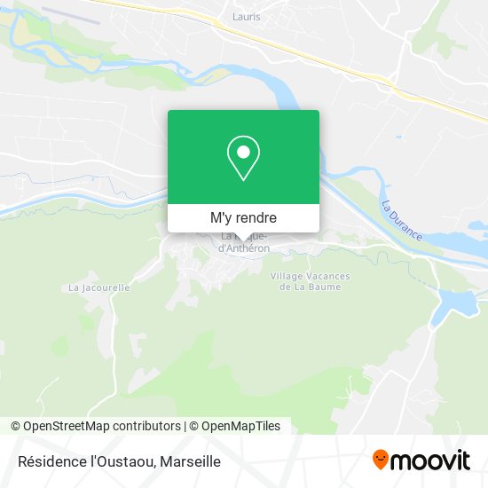 Résidence l'Oustaou plan