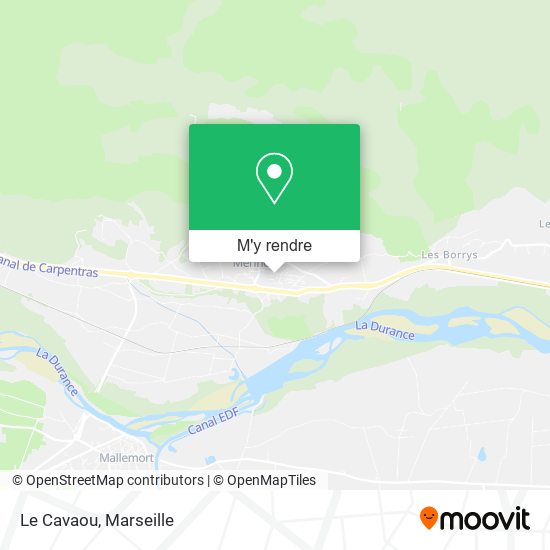 Le Cavaou plan