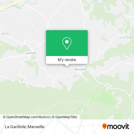 La Gardiole plan