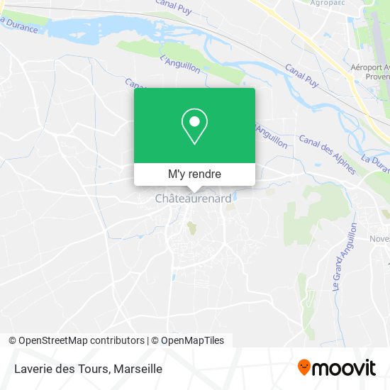 Laverie des Tours plan